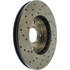 128.40037L by CENTRIC - Cross Drilled Rotor