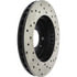 128.40039CR by CENTRIC - Sportstop Cryo Sport Drilled Rotor, Right