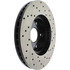 128.40046R by CENTRIC - Cross Drilled Rotor
