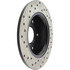 128.40055L by CENTRIC - Cross Drilled Rotor