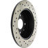 128.40060R by CENTRIC - Cross Drilled Rotor