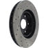 Centric 128.40066CR Disc Brake Rotor Sportstop Cryo Sport Drilled Rotor, Right