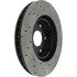 Centric 128.40066R Disc Brake Rotor Cross Drilled Rotor