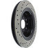 128.39047L by CENTRIC - Cross Drilled Rotor