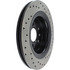 128.39047R by CENTRIC - Cross Drilled Rotor