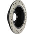 Centric 128.40017CR Disc Brake Rotor Sportstop Cryo Sport Drilled Rotor, Right
