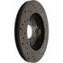 128.40034R by CENTRIC - Cross Drilled Rotor