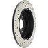 128.40070L by CENTRIC - Cross Drilled Rotor