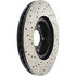 128.40071L by CENTRIC - Cross Drilled Rotor