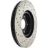 128.40071CL by CENTRIC - Sportstop Cryo Sport Drilled Rotor, Left