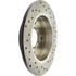 Centric 128.42016R Disc Brake Rotor Cross Drilled Rotor