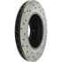 Centric 128.42041CR Disc Brake Rotor Sportstop Cryo Sport Drilled Rotor, Right
