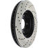 Centric 128.42071CL Disc Brake Rotor Sportstop Cryo Sport Drilled Rotor, Left
