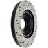 128.42074L by CENTRIC - Cross Drilled Rotor