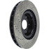 128.42076L by CENTRIC - Cross Drilled Rotor