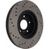 128.42080CL by CENTRIC - Sportstop Cryo Sport Drilled Rotor, Left