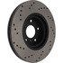 128.42080R by CENTRIC - Cross Drilled Rotor