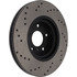 128.42080L by CENTRIC - Cross Drilled Rotor