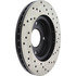 128.42091R by CENTRIC - Cross Drilled Rotor