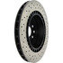 128.44163 by CENTRIC - Centric Premium OE Style Drilled Brake Rotor