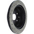 128.44041R by CENTRIC - Cross Drilled Rotor