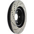 128.44146CL by CENTRIC - Sportstop Cryo Sport Drilled Rotor, Left