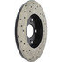 128.44161L by CENTRIC - Sport Cross Drilled Brake Rotor, Left