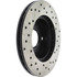 128.45034R by CENTRIC - Cross Drilled Rotor