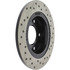 128.45049R by CENTRIC - Cross Drilled Rotor
