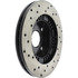 128.45058L by CENTRIC - Cross Drilled Rotor