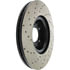 128.45073CL by CENTRIC - Sportstop Cryo Sport Drilled Rotor, Left