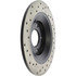 128.45083L by CENTRIC - Cross Drilled Rotor