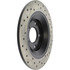 128.45083R by CENTRIC - Cross Drilled Rotor