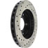 Centric 128.46042CL Disc Brake Rotor Sportstop Cryo Sport Drilled Rotor, Left