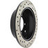 128.46047L by CENTRIC - Cross Drilled Rotor