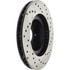 Centric 128.47012CR Disc Brake Rotor Sportstop Cryo Sport Drilled Rotor, Right