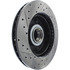 127.65040L by CENTRIC - Slotted Drilled Rotor