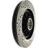 127.65055R by CENTRIC - Slotted Drilled Rotor