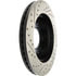 Centric 127.65057CL Disc Brake Rotor Sportstop Cryo Drilled & Slotted Rotor, Left