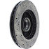 127.65076R by CENTRIC - Slotted Drilled Rotor