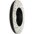 Centric 127.65089L Disc Brake Rotor Slotted Drilled Rotor