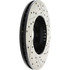 Centric 127.65089R Disc Brake Rotor Slotted Drilled Rotor