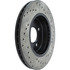 128.34067R by CENTRIC - Cross Drilled Rotor