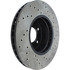 128.34070CR by CENTRIC - Sportstop Cryo Sport Drilled Rotor, Right