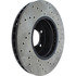 128.34070R by CENTRIC - Sport Cross Drilled Brake Rotor, Right