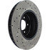 128.34071R by CENTRIC - Cross Drilled Rotor