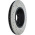 128.34072R by CENTRIC - Cross Drilled Rotor