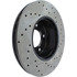 128.34077R by CENTRIC - Cross Drilled Rotor