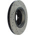 128.34086R by CENTRIC - Cross Drilled Rotor