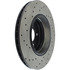 128.34086L by CENTRIC - Cross Drilled Rotor